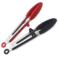Stainless Steel Tongs with Silicone Head