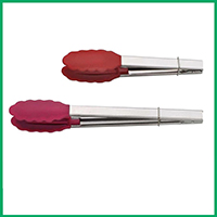 Stainless Steel Tongs with Silicone Head